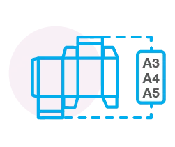 กล่องขนาดเล็ก A5/A4 กล่องขนาดใหญ่ A3